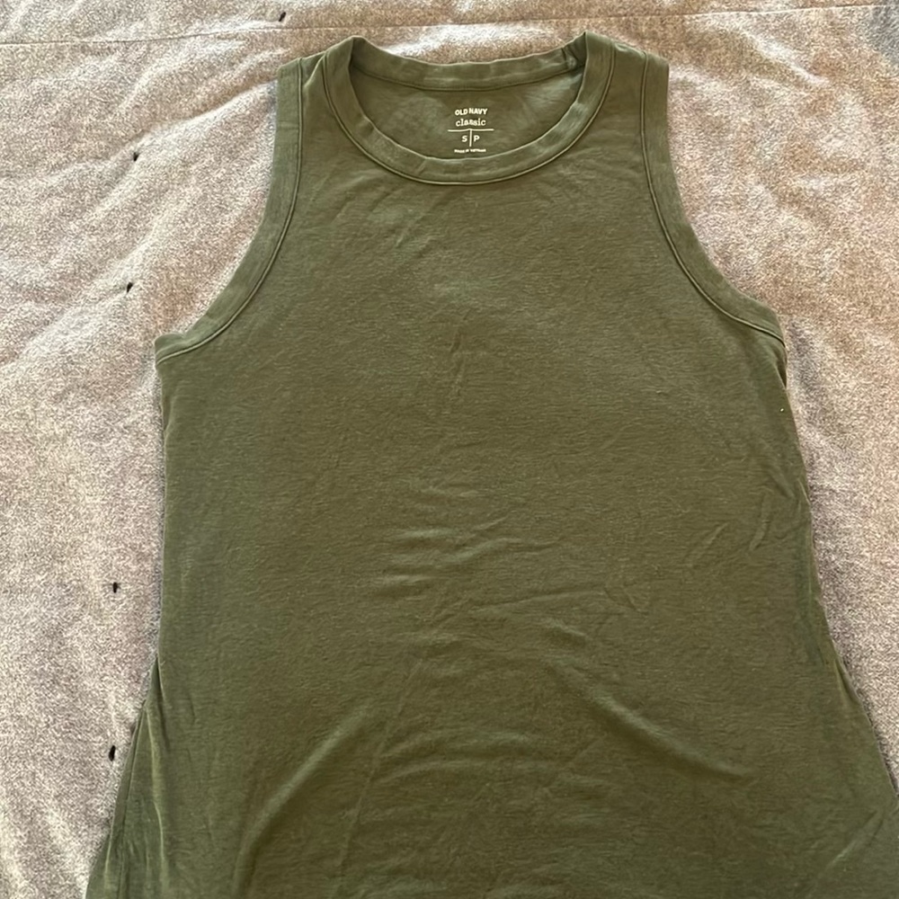 Old Navy Olive Green Tank Top